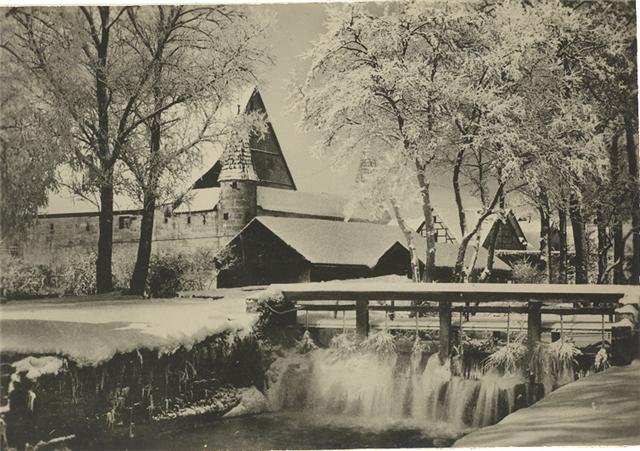 Old Kupel and the mill. Photograph submitted by Laura Kandro, who got it from her grandmother